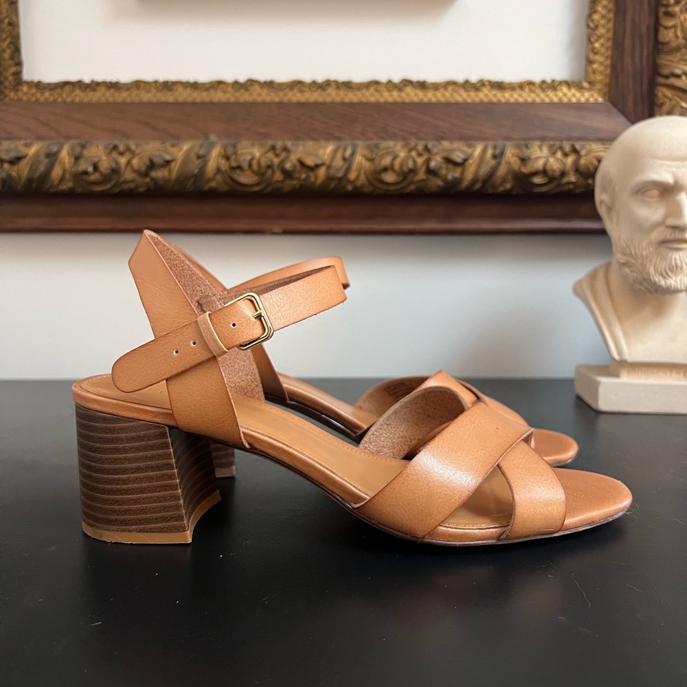 J Crew Nude Sandals